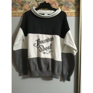 Alere XL Vintage Multicolored Bourban Street New Orleans 1983 Sweatshirt